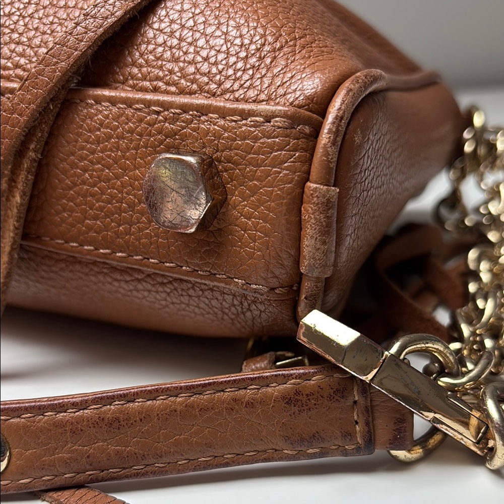 Rebecca Minkoff Brown Leather Crossbody Bag - Picture 8 of 14